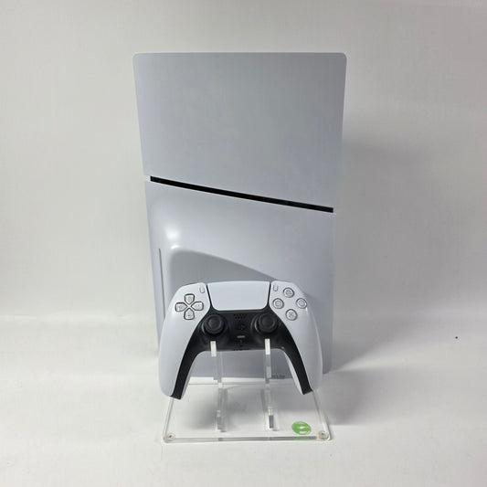 Sony PlayStation 5 Slim Disc PS5 1TB White Console Gaming System CFI-2015