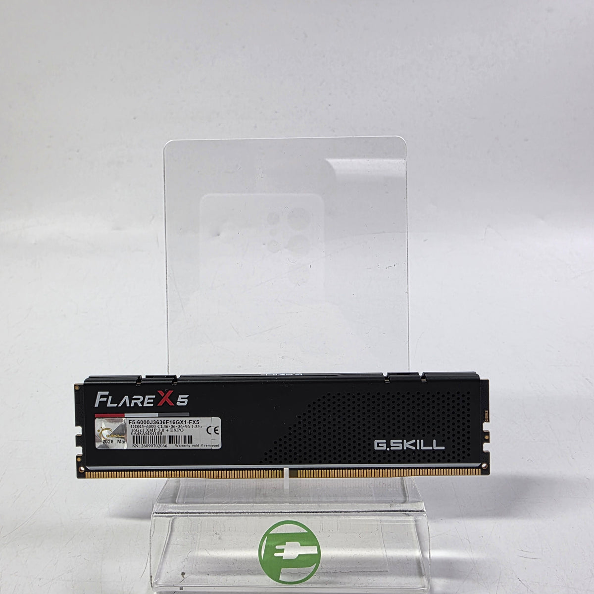 G.Skill Flare X5 16GB (1x16GB) RAM DDR5 6000MHz F5-6000J3636F16GX1-F15