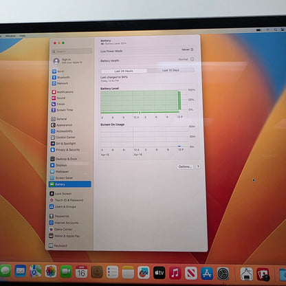 2019 Apple MacBook Pro 16" i9 2.3GHz 16GB RAM 1TB SSD Silver MVVJ2LL/A