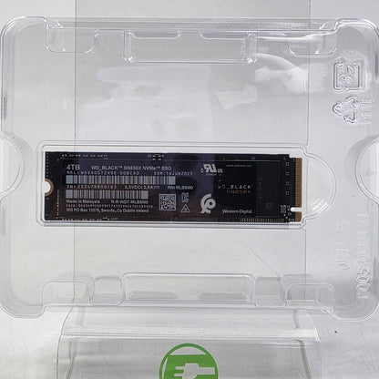 Western Digital WD 2280mm WD_Black 4TB M.2 NVMe Gen 4.0 x 4 SSD SN850X