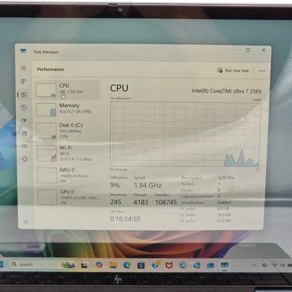 HP OmniBook X Flip 14-FM0023DX 14" Core Ultra 7 256V 2.2GHz 16GB RAM 1TB SSD