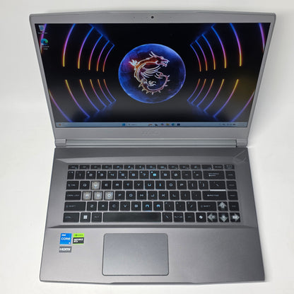 MSI Thin 15 B13VE 15.6" i5-13420H 2.1GHz 16GB RAM 512GB SSD GeForce RTX 4050