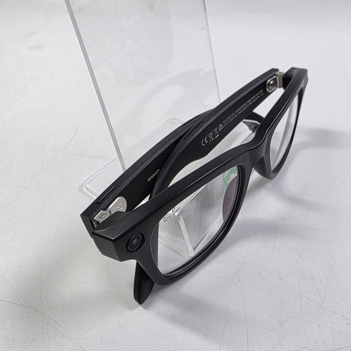 Ray-Ban Meta Wayfarer Gen 2 Matte Black Transitions RW4012 AI Smart Glasses