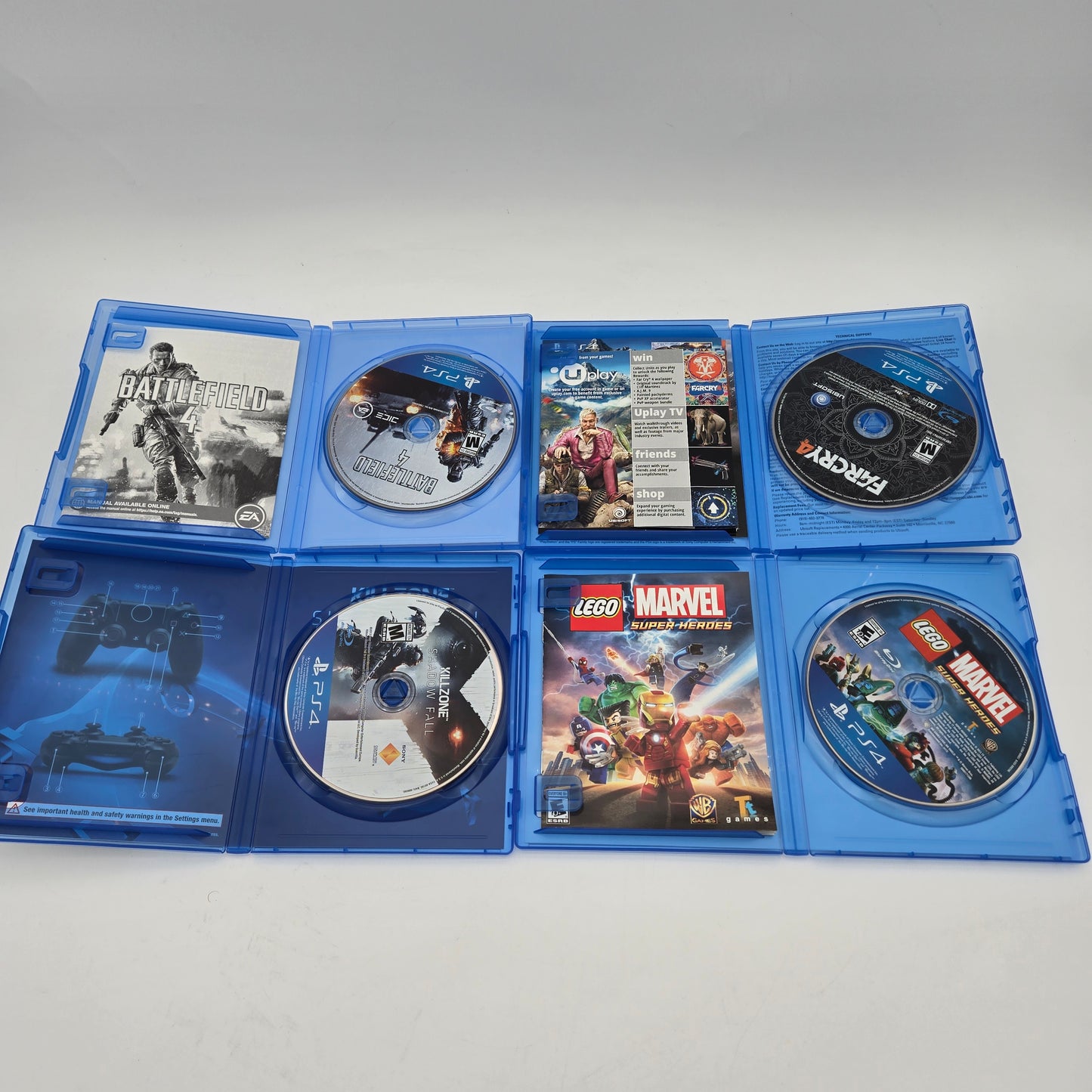 New Lot of 8 Sony Games See Description For Titles