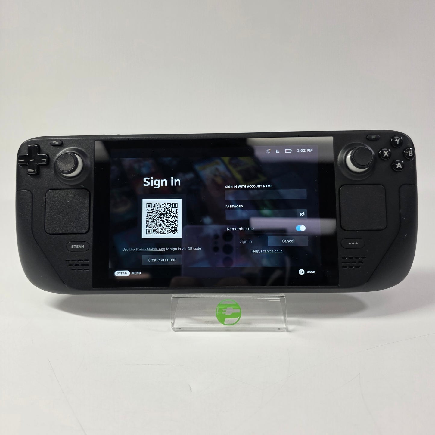 Valve Steam Deck 7" AMD 7nm Ryzen APU 16GB RAM 256GB Black 1010