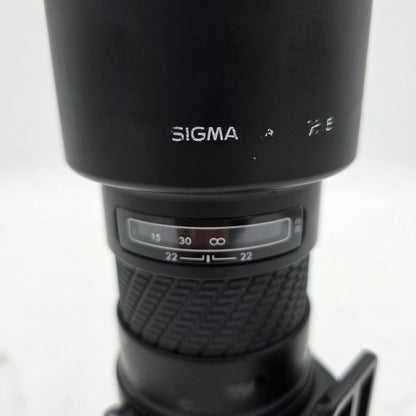 Sigma Telephoto Lens 400mm f/5.6 For CANON AF-Mount