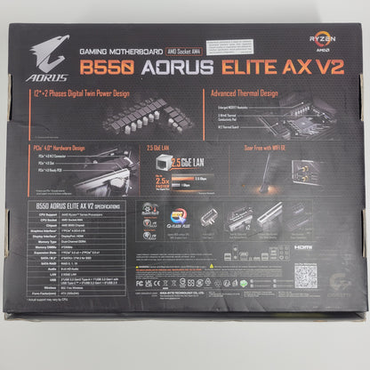 GIGABYTE B550 Aorus Elite AX V2 AM4 ATX
