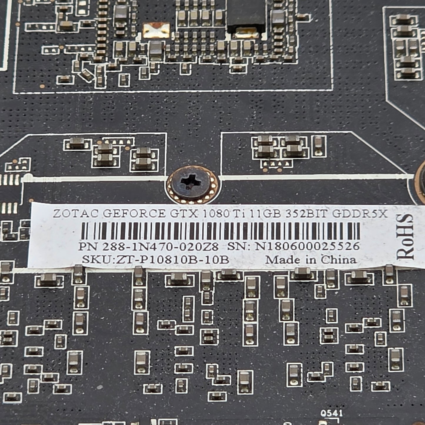 Zotac GeForce GTX 1080 Ti 11GB GDDR5X Graphics Card