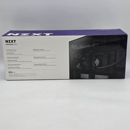 New NZXT Kraken 360 Liquid Cooling AIO RL-KN360-B1