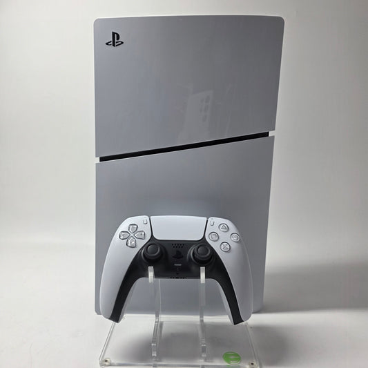 Sony PlayStation 5 Slim Disc PS5 1TB White Console Gaming System CFI-2015