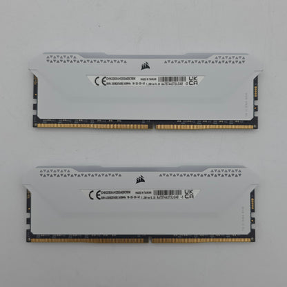 Corsair Vengeance RGB 32GB (2x16GB) RAM DDR4 3600MHz CMH32GX4M2D3600C18W