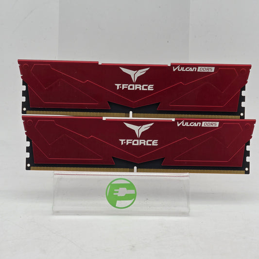 Team T-Force Vulcan 32GB (2x16GB) RAM DDR5 6000MHz FLRD516G6000HC38ABK