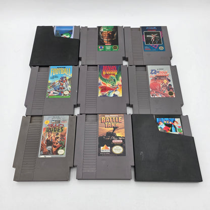 Lot of 9 Nintendo NES Games