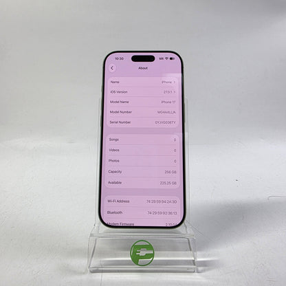 Factory Unlocked Apple iPhone 17 256GB Sage MG4A4LL/A