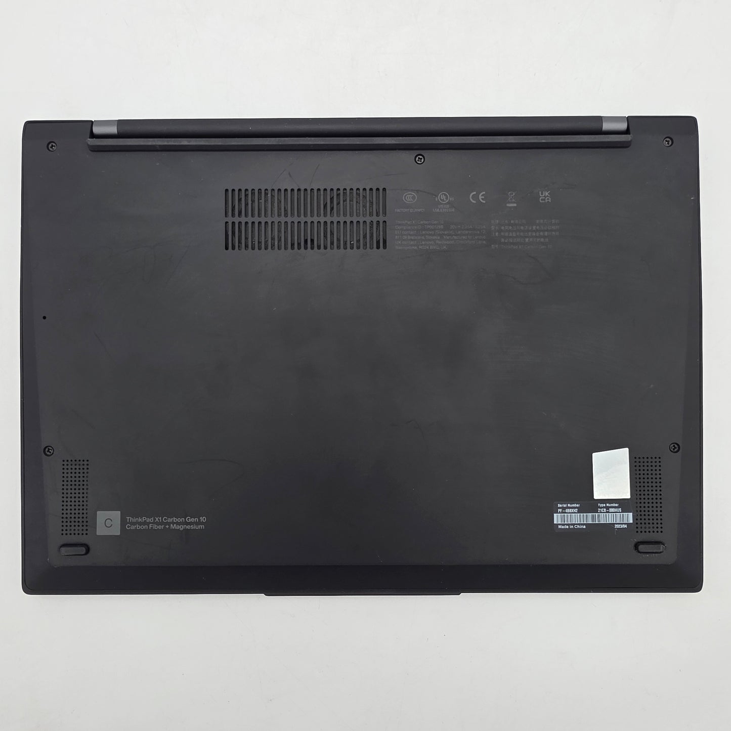 Lenovo ThinkPad X1 Carbon Gen 10 14" i5-1240P 1.7GHz 16GB RAM 512GB SSD