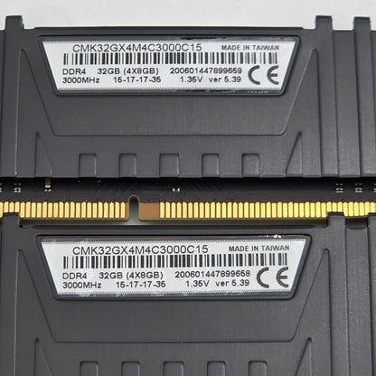 Corsair Vengeance LPX 16GB (2x8GB) RAM DDR4 3000MHz CMK32GX4M4C3000C15
