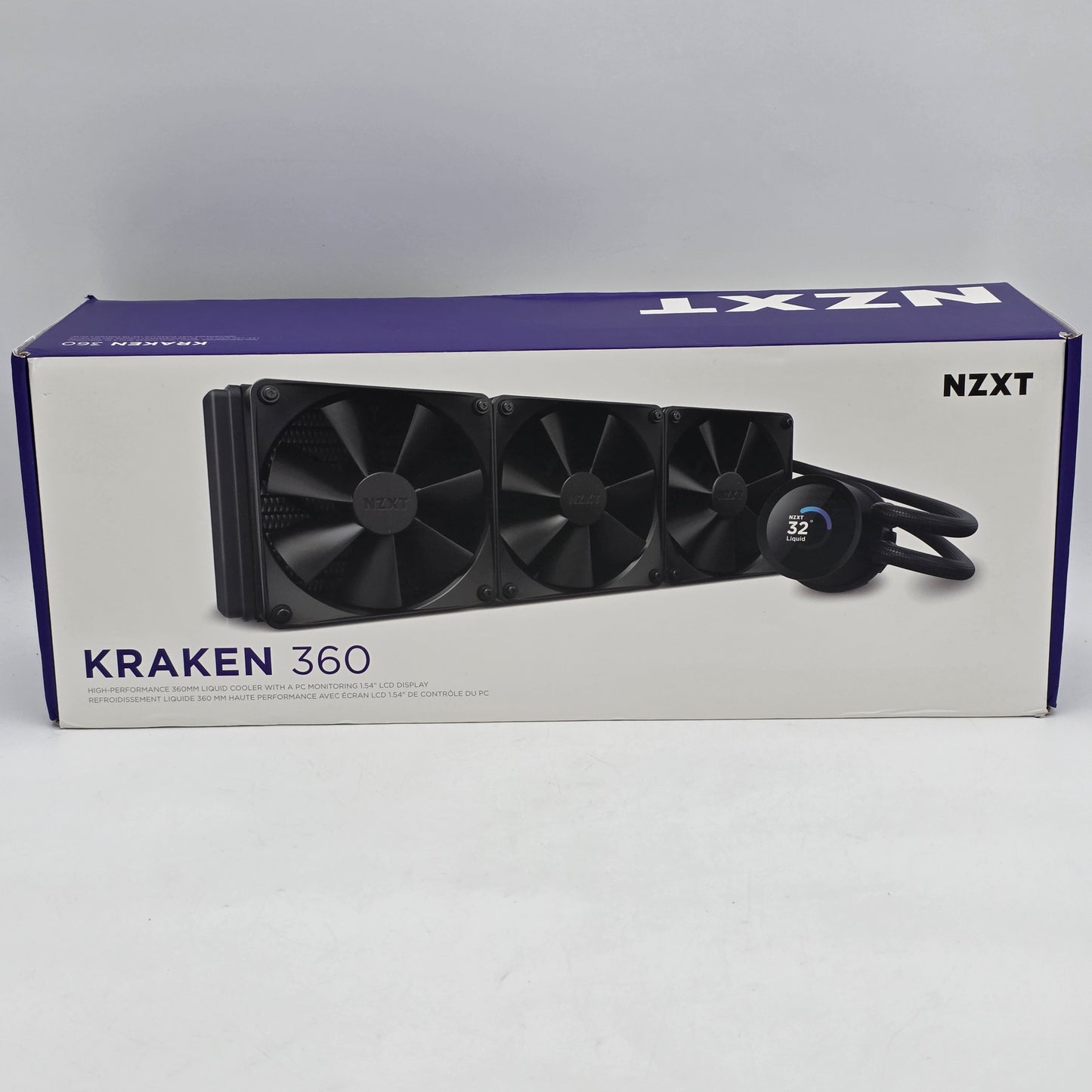 New NZXT Kraken 360 Liquid Cooling AIO RL-KN360-B1