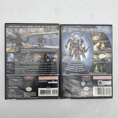 Lot of 2 Nintendo GameCube Games Time Splitters Bundle