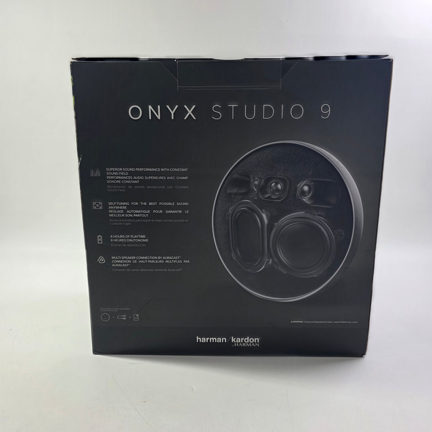 New harman kardon onyx studio 9 Bluetooth Speaker HKOS9BLKAM