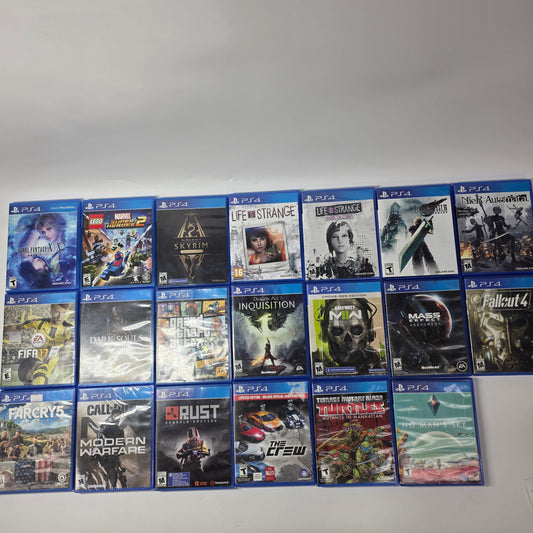 Lot of 40 Sony PlayStation 4 PS4 Games