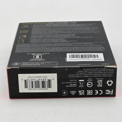 New SanDisk Portable Extreme Pro Portable SSD 4TB USB-C to USB-C SSD SDSSDE81