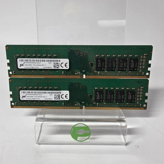 Micron  MTA16ATF2G64AZ 16GB (2x8GB) RAM DDR4 3200MHz PC4-3200AA-UB1-11