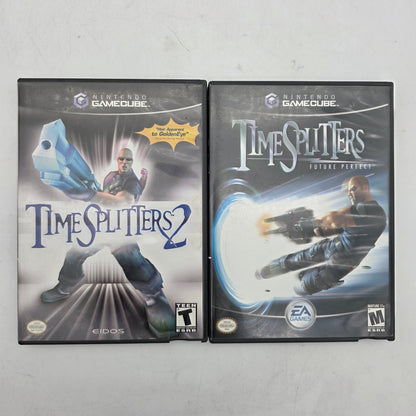 Lot of 2 Nintendo GameCube Games Time Splitters Bundle