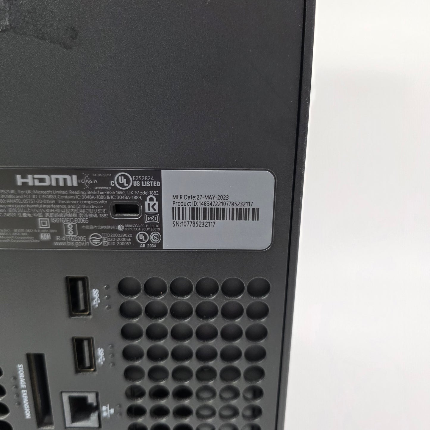 Microsoft Xbox Series X 1TB Console Gaming System Only Black 1882