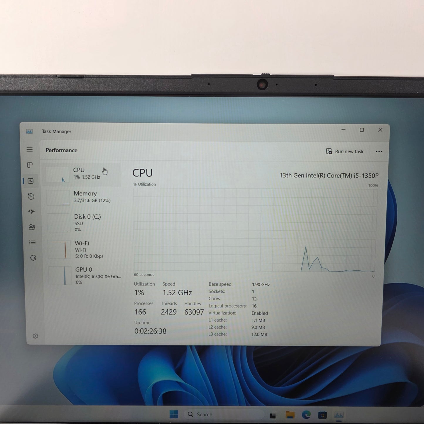 New CIARATECH N320-G1 15.6" i5-1350p 1.9GHz 32GB RAM 2TB SSD