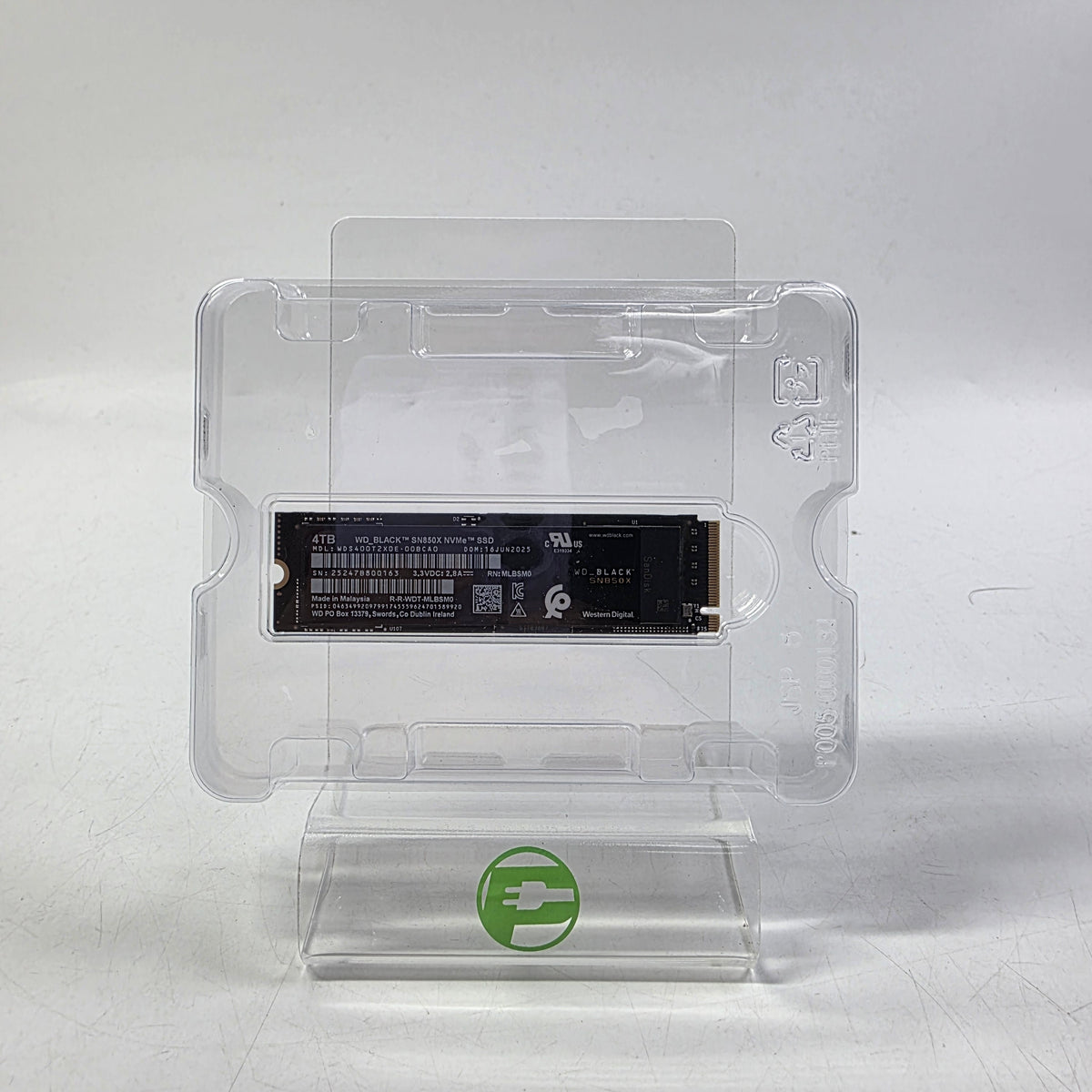 Western Digital WD 2280mm WD_Black 4TB M.2 NVMe Gen 4.0 x 4 SSD SN850X