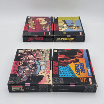 Lot of 4 Super Nintendo SNES Games