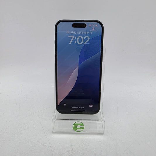 Unlocked Apple iPhone 15 128GB 18.6.1 Black A2846