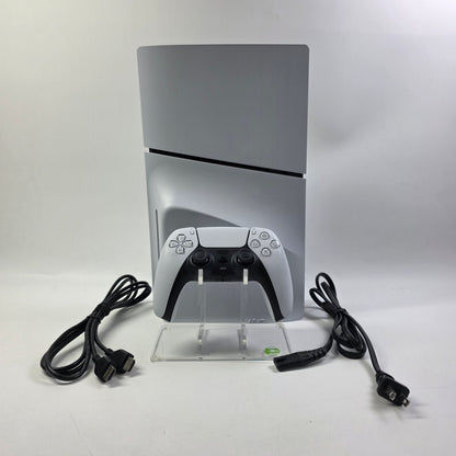 Sony PlayStation 5 Slim Disc PS5 1TB White Console Gaming System CFI-2115
