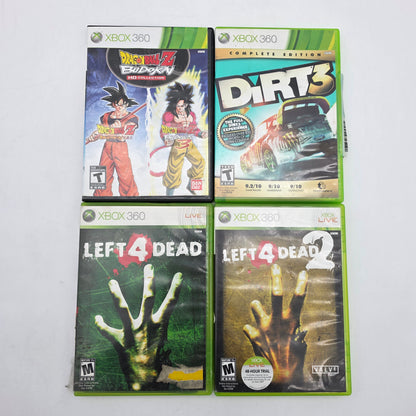 Lot of 4 Microsoft Xbox 360 Games