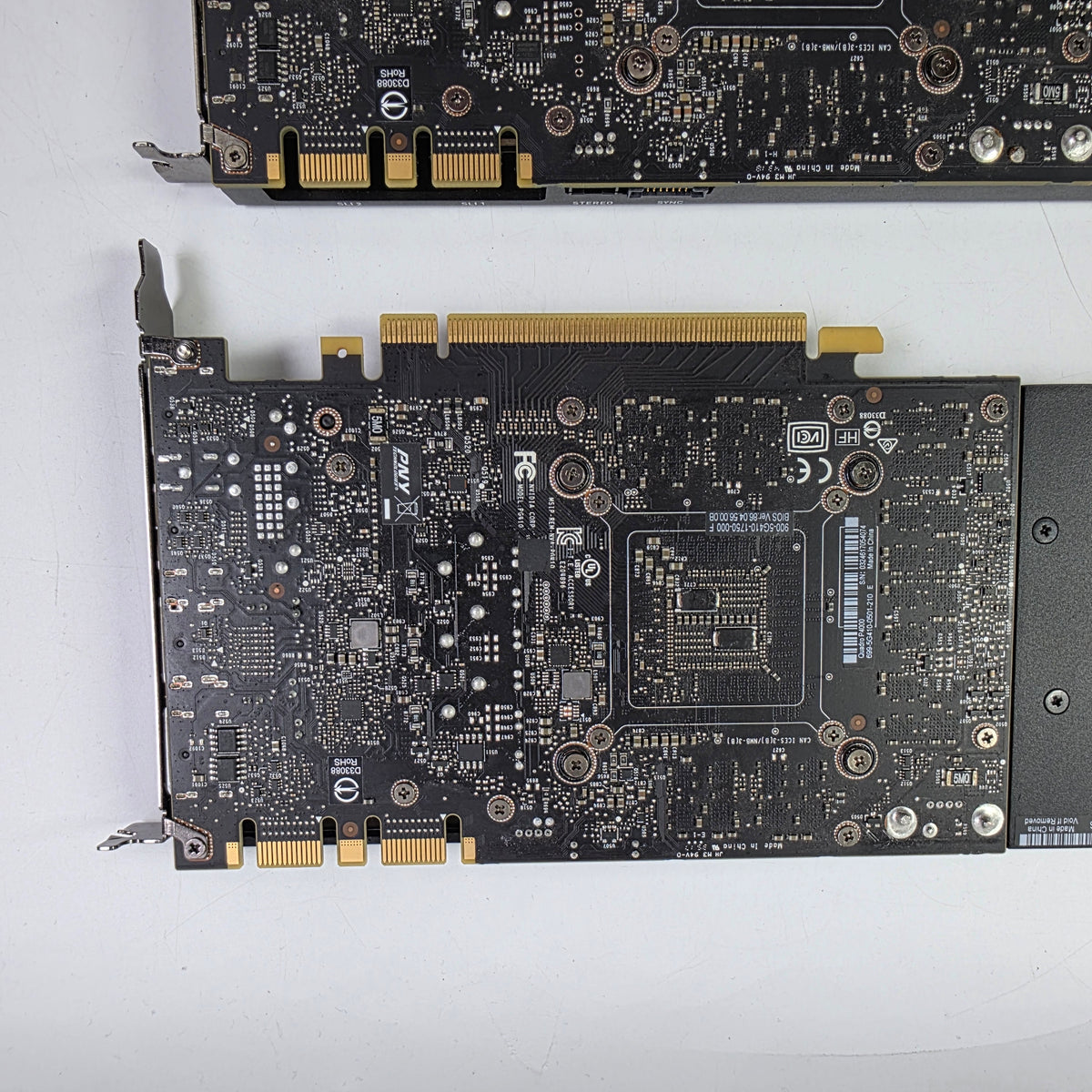 Lot of 4 Nvidia Quadro Graphics Cards GPUs P4000 Black