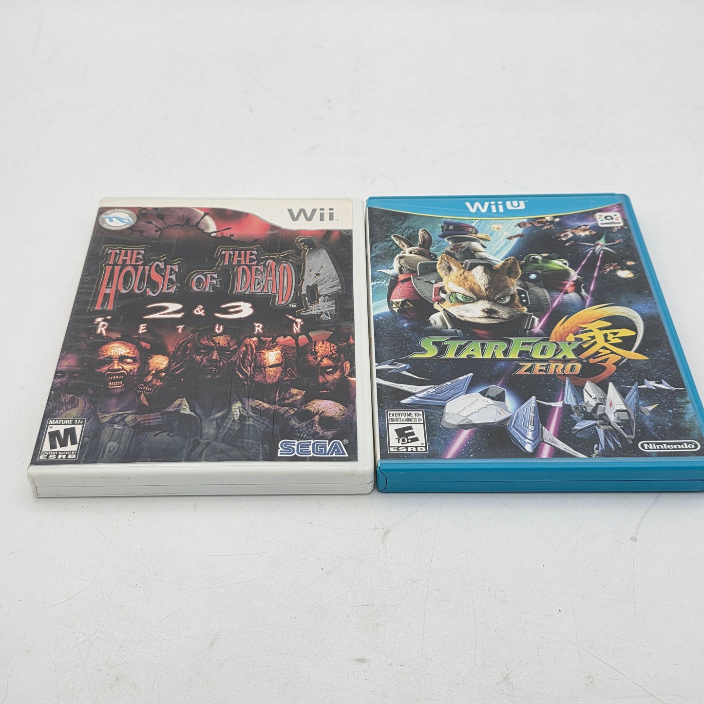 Lot of 9 Nintendo Wii/Wii U Games