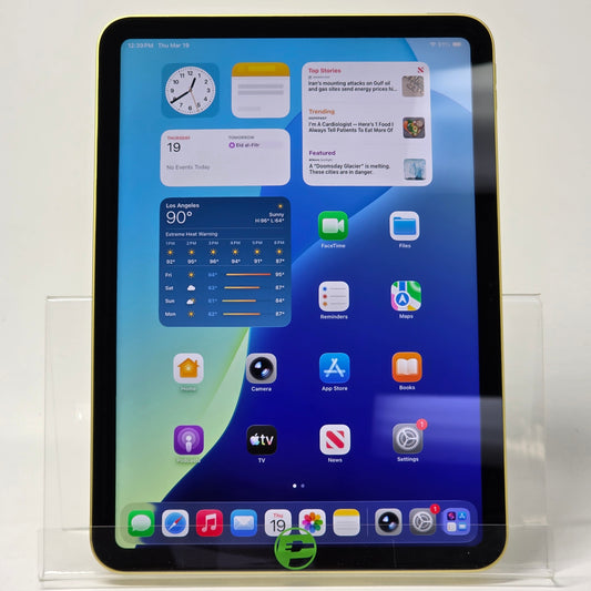 WiFi Only Apple iPad 11" (A16) 128GB Yellow MD4D4LL/A