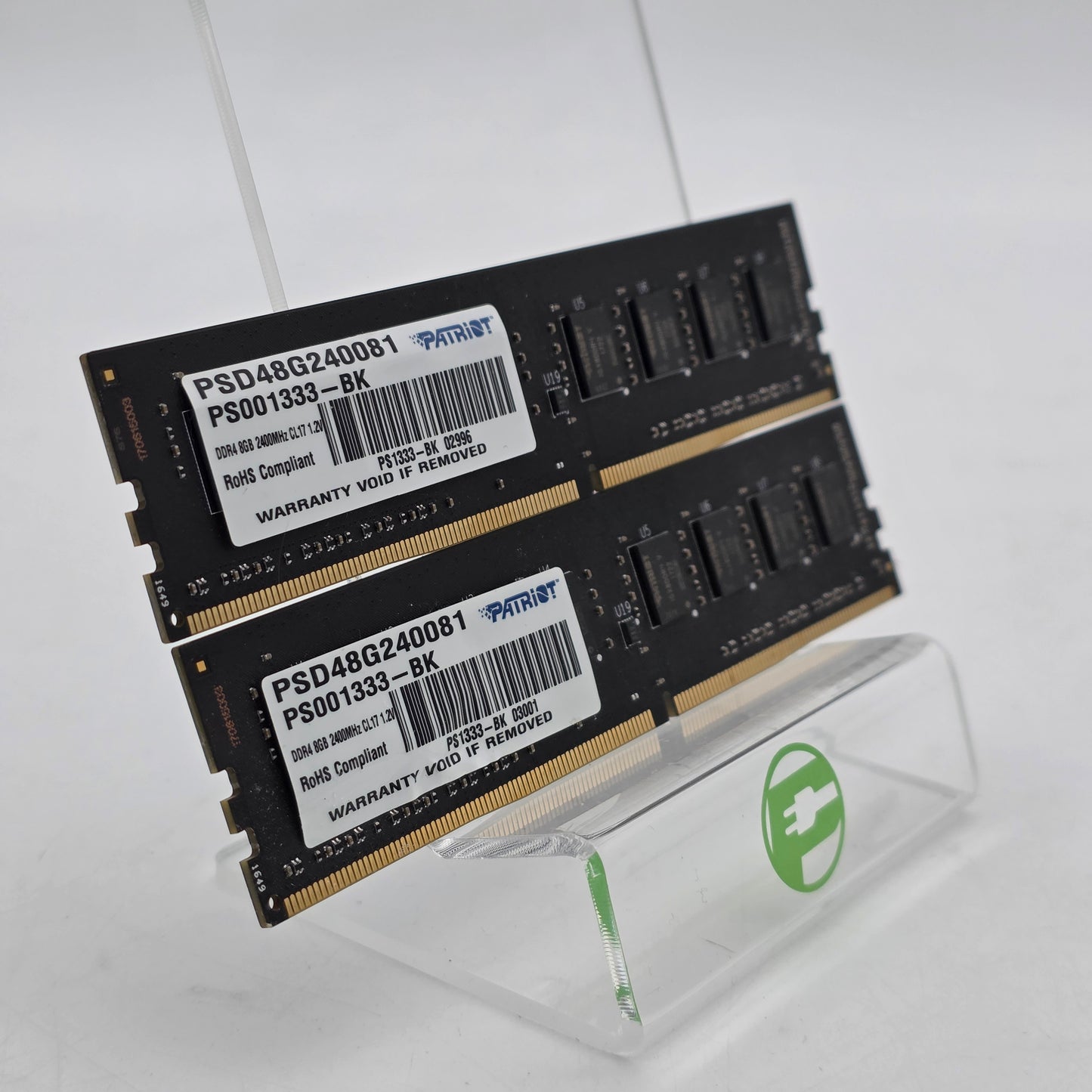 Patriot PS001333-BK 16GB (2x8GB) RAM DDR4 2400MHz PSD48G240081