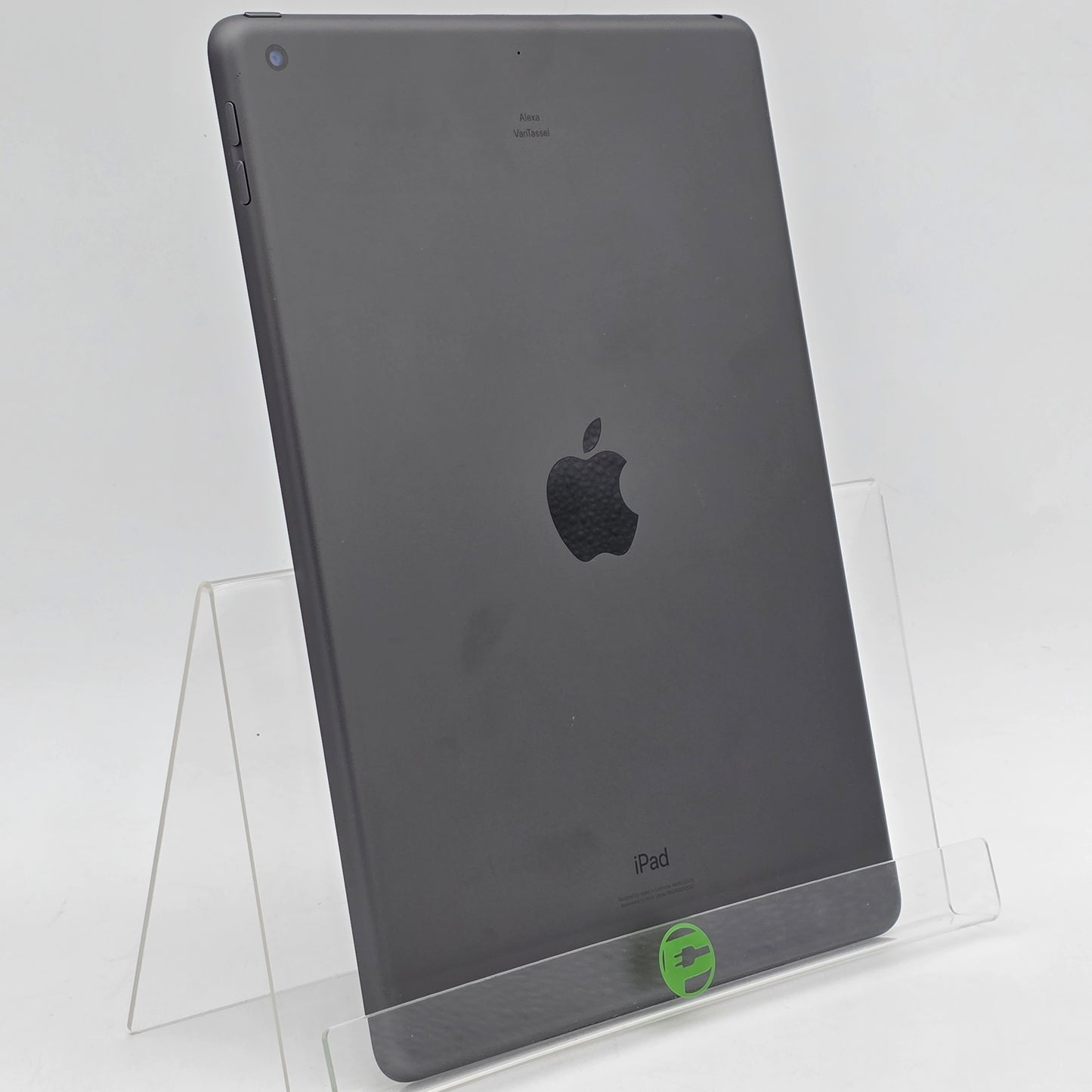 WiFi Only Apple iPad 8th Gen 128GB 18.6.2 Space gray MYLD2LL/A Engraved