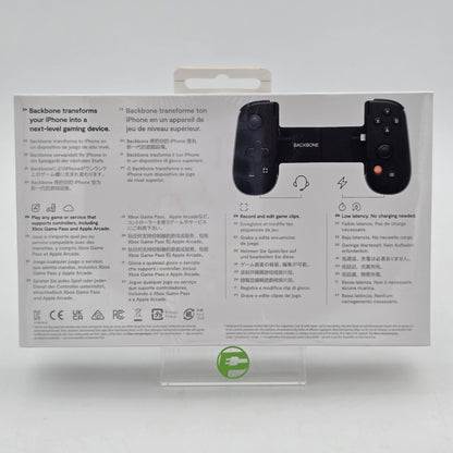 New Backbone One (Lightning) 1st Gen Xbox Ed Mobile Gaming Controller BB-02-B-XW