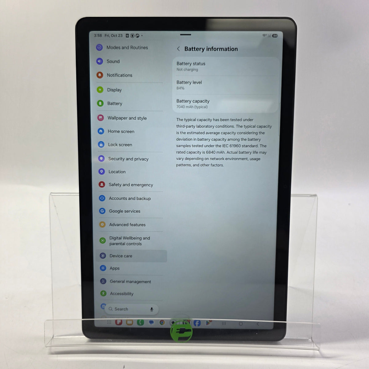T-Mobile Samsung Galaxy Tab A11+ 11.0" 128GB Gray SM-X238U