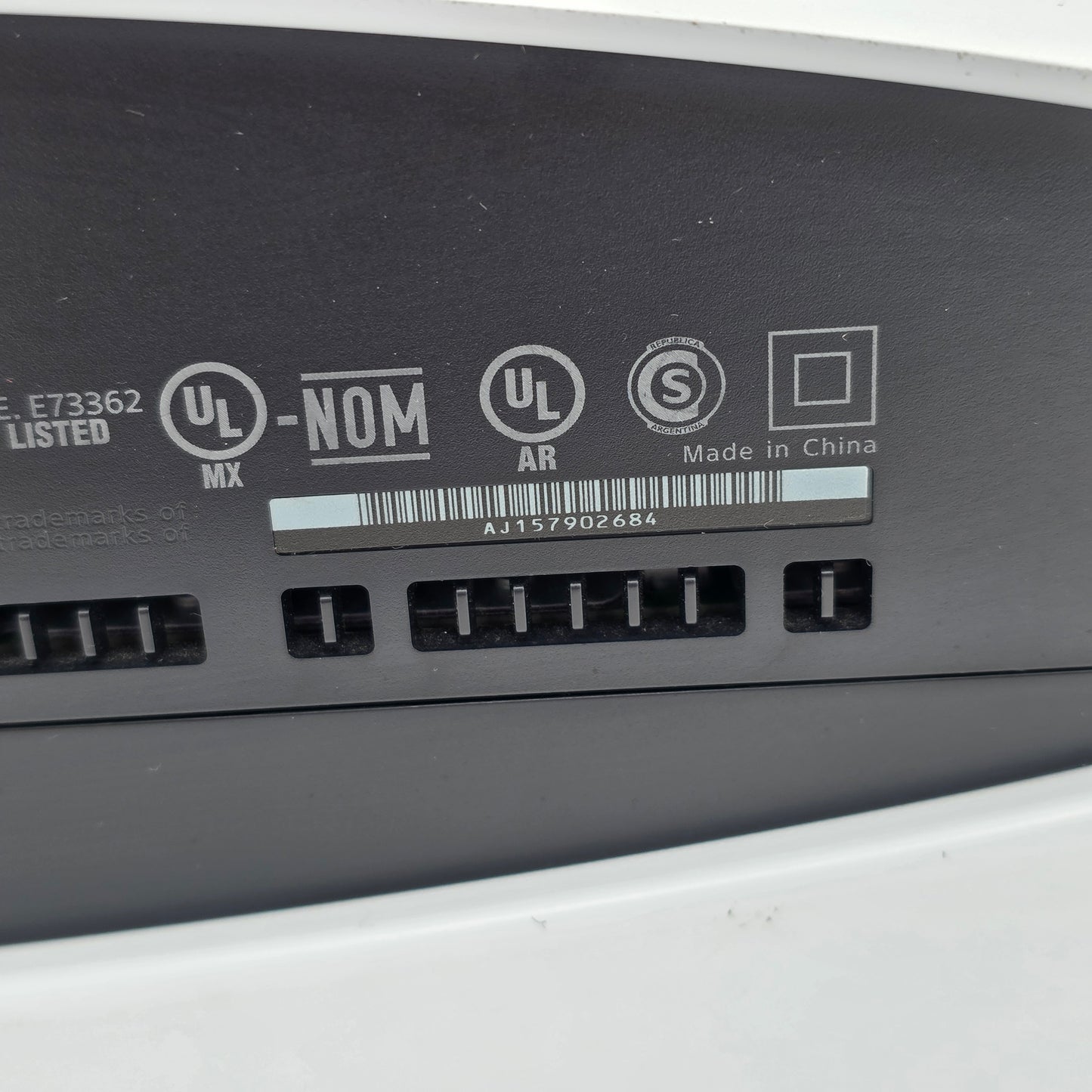 Sony PlayStation 5 Disc Edition PS5 825GB White Console Gaming System CFI-1015A