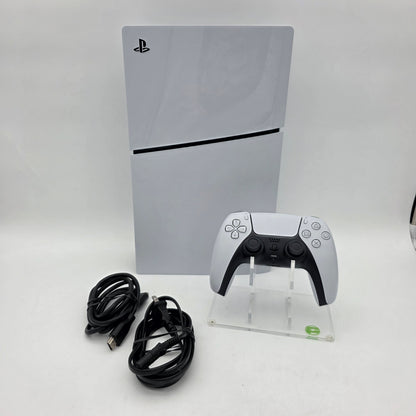 Sony PlayStation 5 Slim Digital Edition 1TB White Console Gaming System CFI-2015
