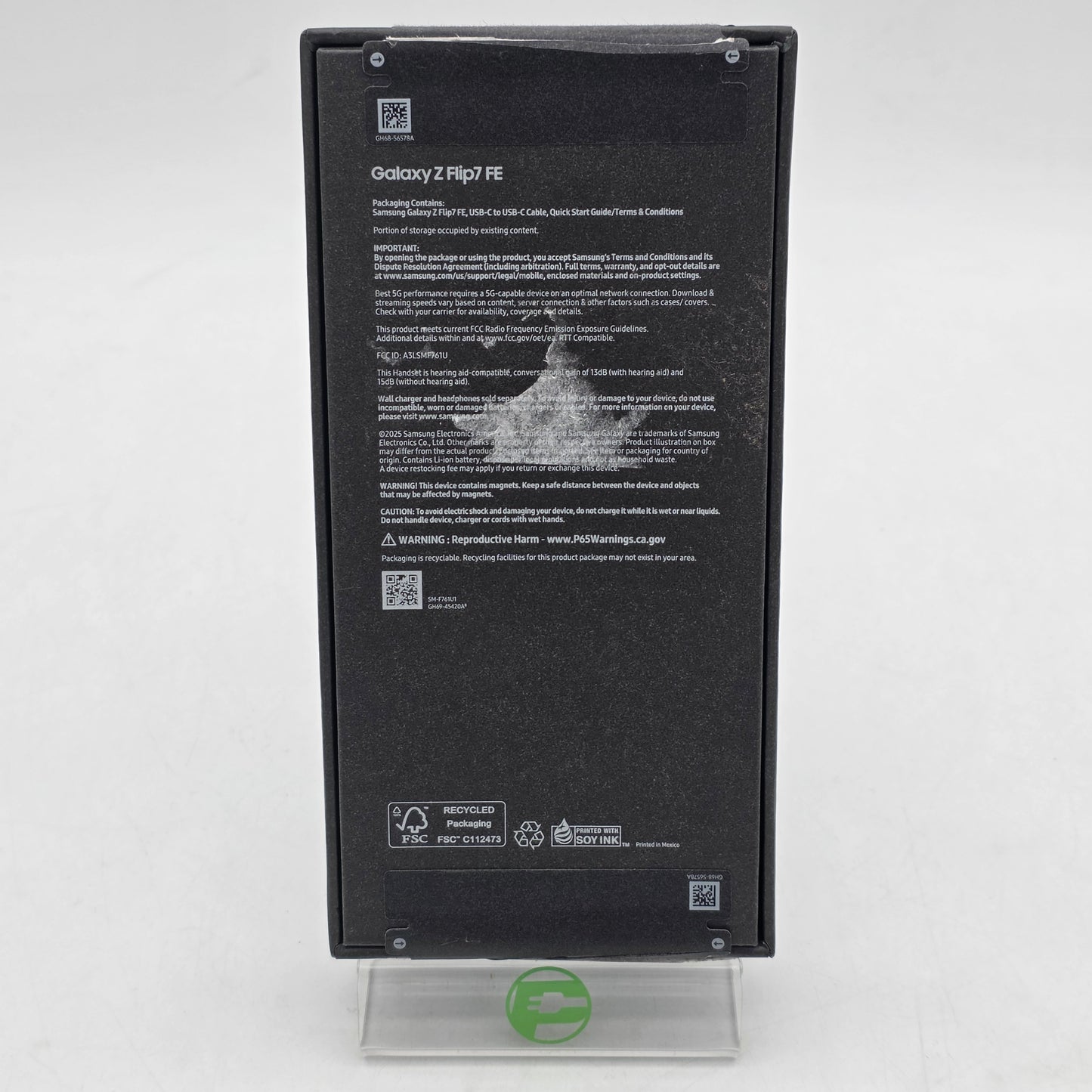 Factory Unlocked Samsung Galaxy Z Flip7 FE 8GB RAM 256GB SM-F761U1 White