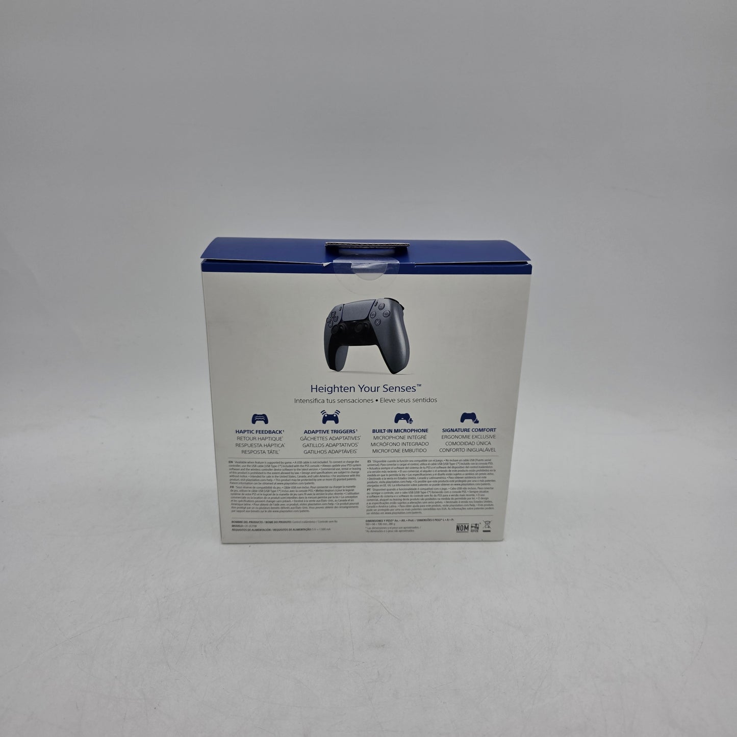 Sony PlayStation 5 PS5 Dualsense Wireless Controller Sterling Silver CFI-ZCT1W