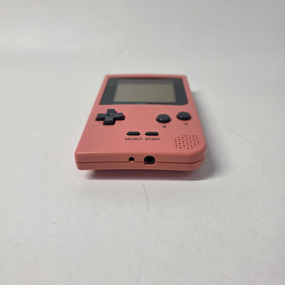 Nintendo Game Boy Pocket Handheld Game Console MGB-001 Coral Pink