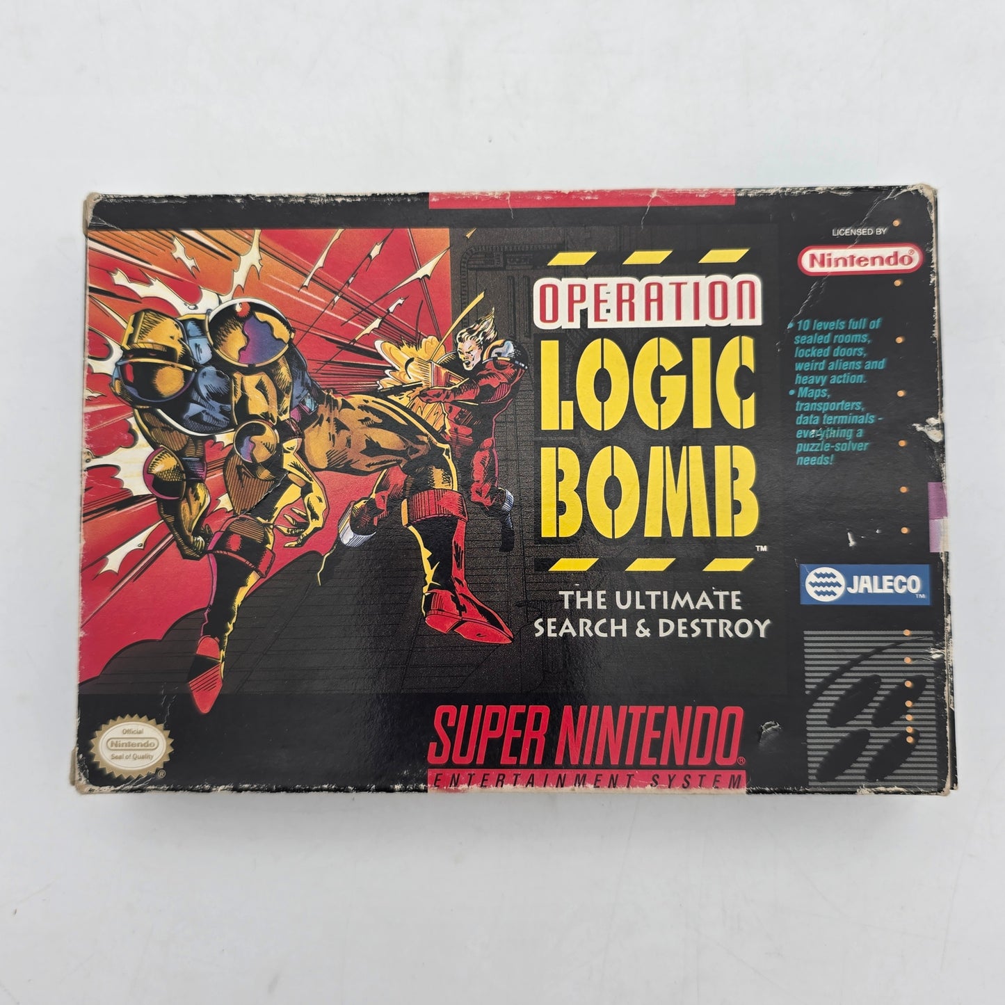 Operation Logic Bomb (Super Nintendo SNES, 1993)