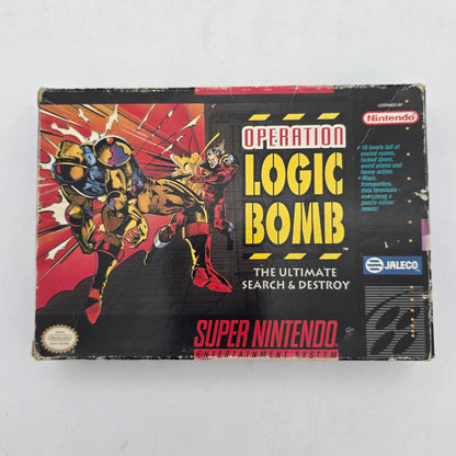 Operation Logic Bomb (Super Nintendo SNES, 1993)