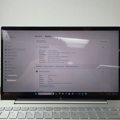 HP Envy 13-BA1075NR 13.3" i5-1135G7 2.4GHz 8GB RAM 256GB SSD