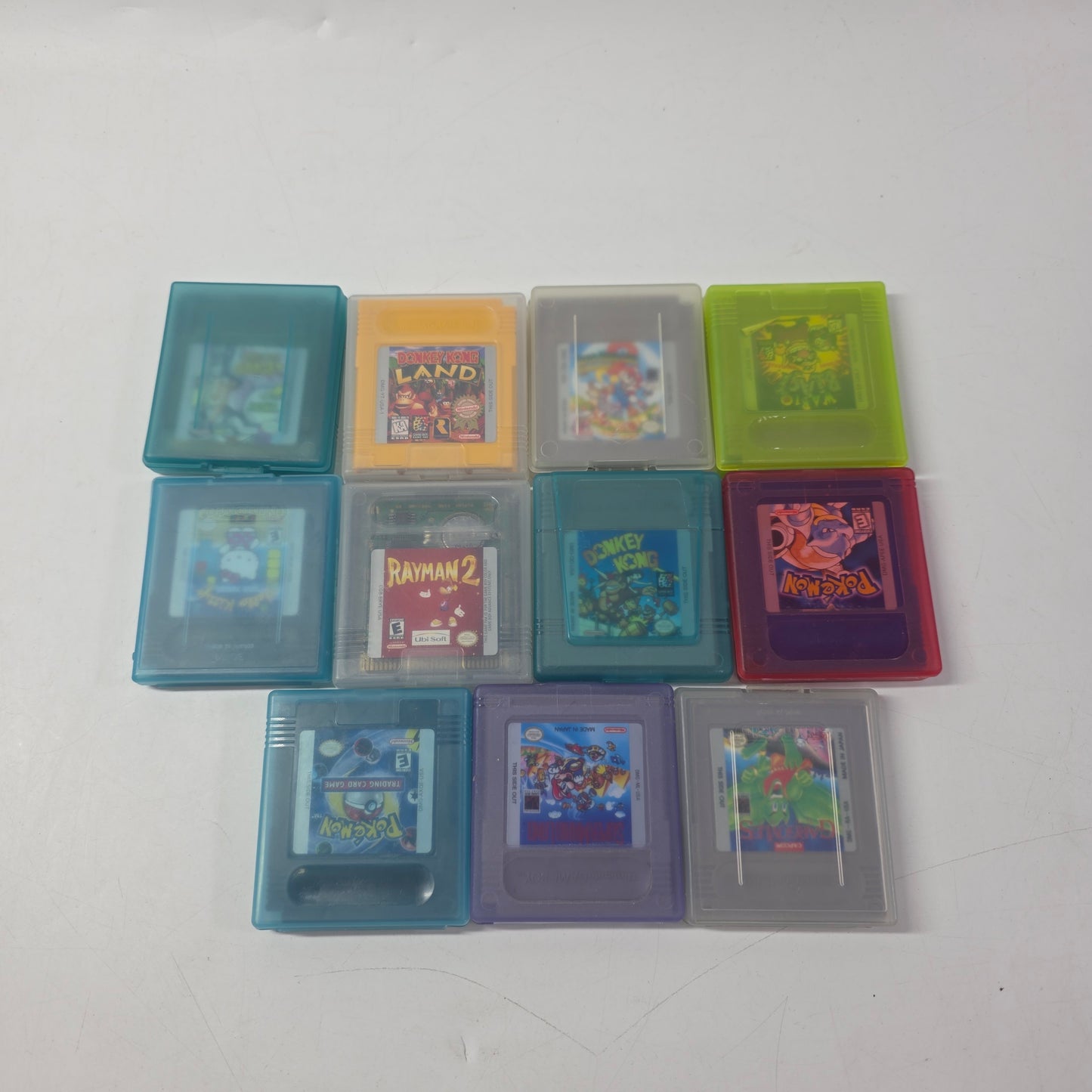 Lot of 11 Nintendo Game Boy Games